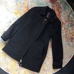 Heavy duty wool blend pea coat Forever 21